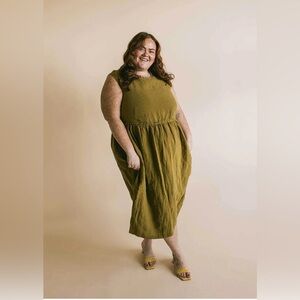 Nettle’s Tale Sonora Dress in Jungle Green